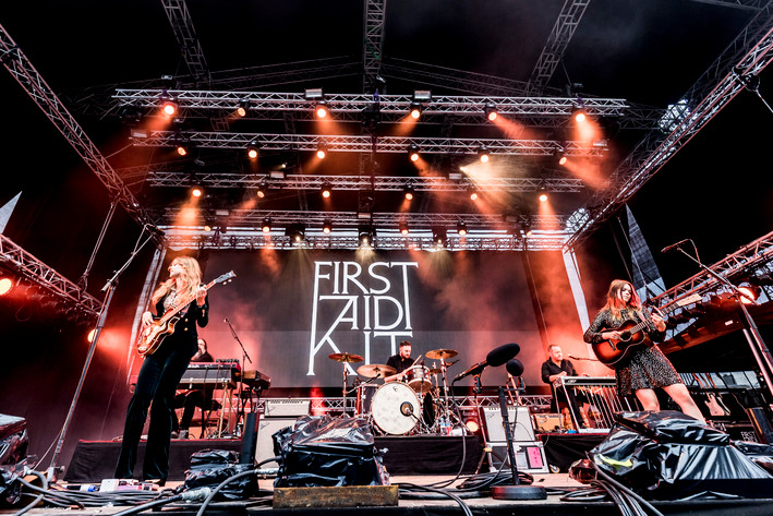 2017-08-18 - First Aid Kit från Parkenfestivalen, Bodø 2017-08-18 - First Aid Kit från Parkenfestivalen, Bodø