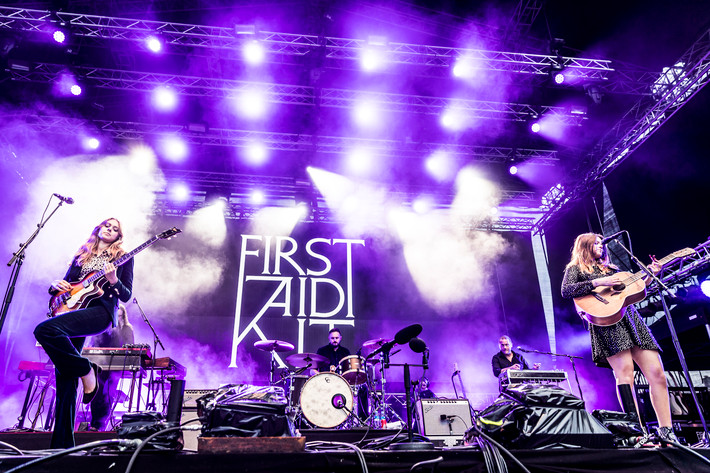 2017-08-18 - First Aid Kit från Parkenfestivalen, Bodø 2017-08-18 - First Aid Kit från Parkenfestivalen, Bodø