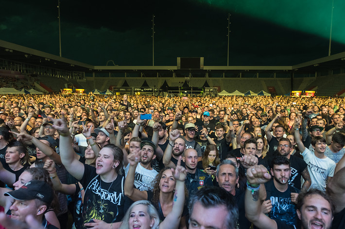 2017-08-30 - Volbeat från Stockhorn Arena, Thun