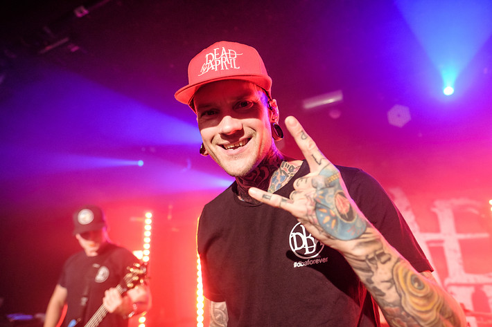 2017-09-10 - Dead By April från Kulturfabrik Kofmehl, Solothurn