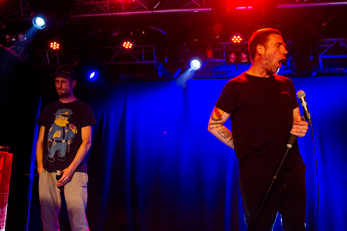2017-09-28 - Sleaford Mods från Debaser Strand, Stockholm