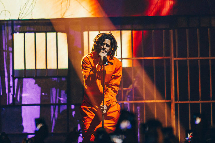 2017-10-01 - J Cole från Hovet, Stockholm
