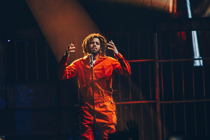 2017-10-01 - J Cole från Hovet, Stockholm