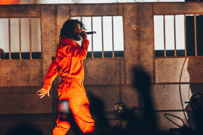 2017-10-01 - J Cole från Hovet, Stockholm
