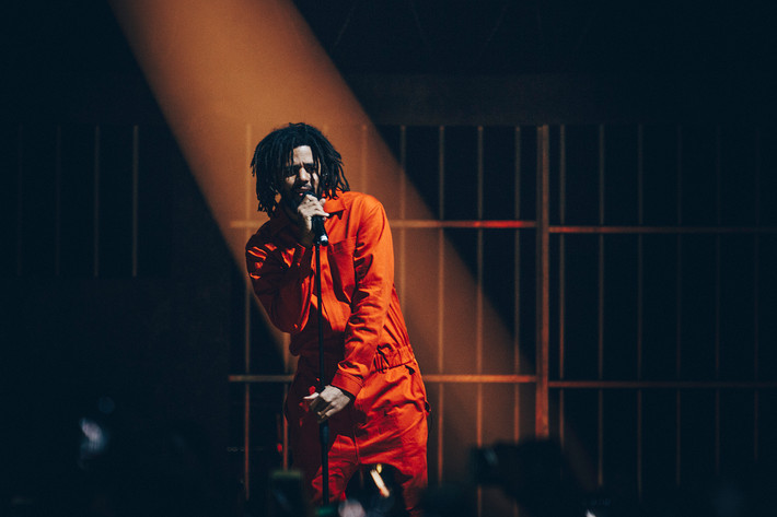 2017-10-01 - J Cole från Hovet, Stockholm