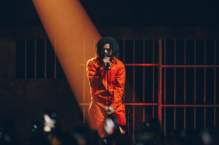 2017-10-01 - J Cole från Hovet, Stockholm
