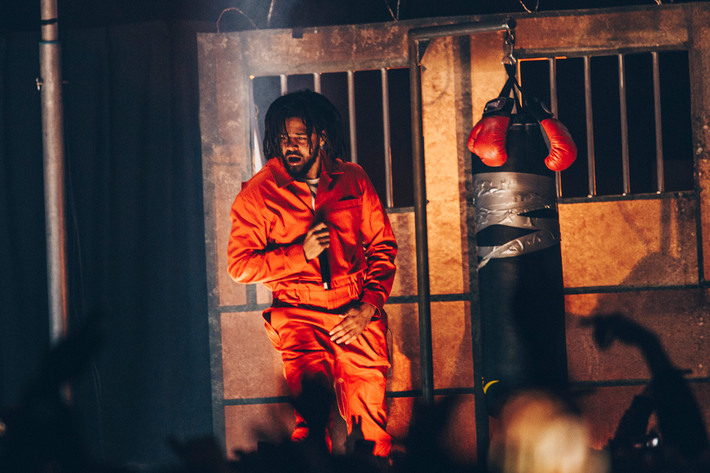 2017-10-01 - J Cole från Hovet, Stockholm
