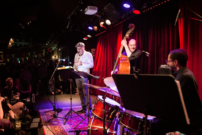 2017-10-06 - Benjamin Koppel / Scott Colley / Brian Blade Collective från Fasching, Stockholm