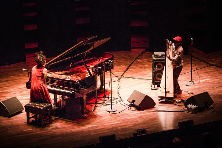 2017-10-08 - Hiromi Duet: Featuring Edmar Castañeda från Berwaldhallen , Stockholm