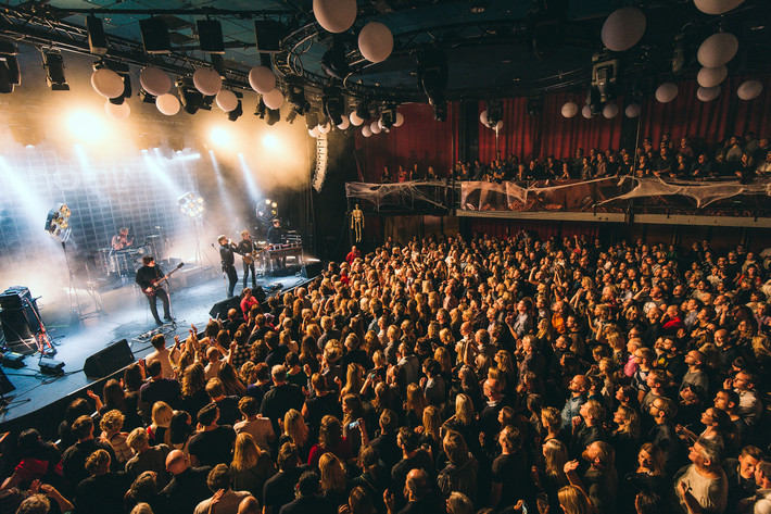 2017-10-28 - Mando Diao från Trädgår'n, Göteborg