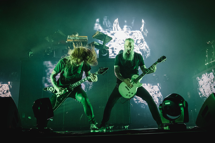 2017-11-28 - In Flames från Hallenstadion, Zürich
