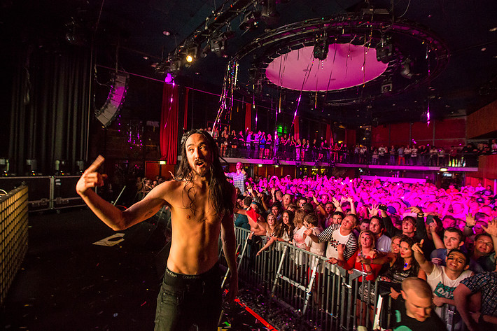 2013-08-17 - Steve Aoki från Trädgår'n, Göteborg