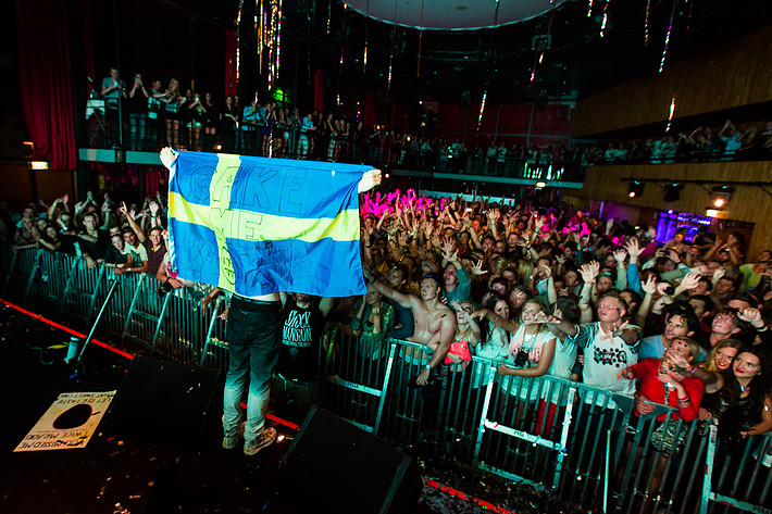 2013-08-17 - Steve Aoki från Trädgår'n, Göteborg