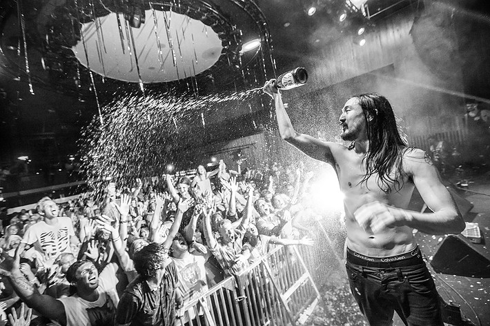 2013-08-17 - Steve Aoki från Trädgår'n, Göteborg