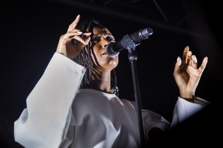 2017-12-09 - Kelela från Debaser Strand, Stockholm