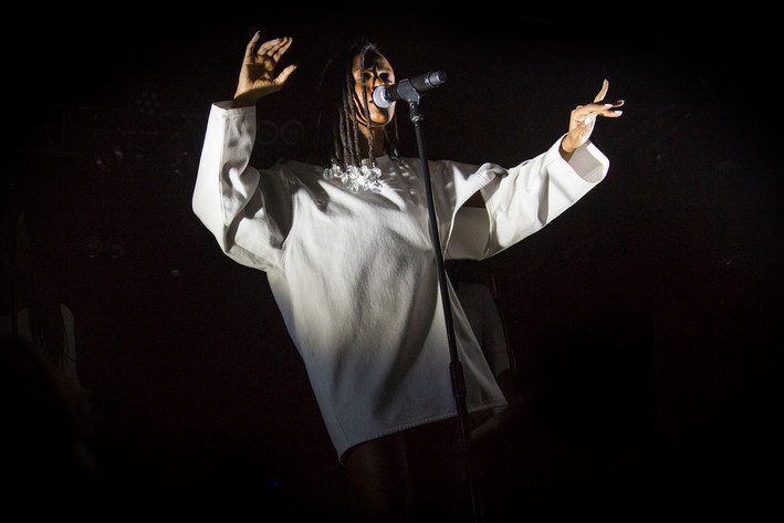 2017-12-09 - Kelela från Debaser Strand, Stockholm