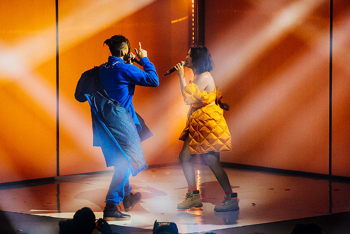 2018-01-20 - Molly Sandén från Partille Arena, Partille