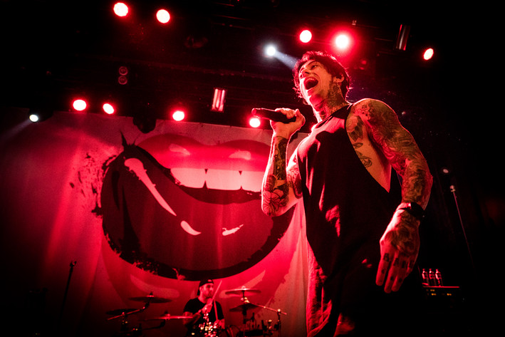 2018-01-24 - Falling in Reverse från Pustervik, Göteborg