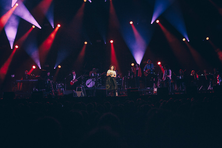 2018-02-20 - Sverige tolkar David Bowie från Ericsson Globe, Stockholm