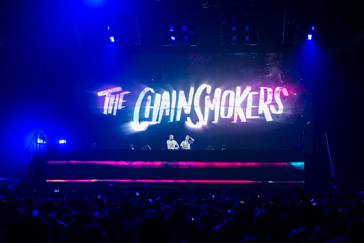 2018-03-09 - The Chainsmokers från Tele2 Arena, Stockholm