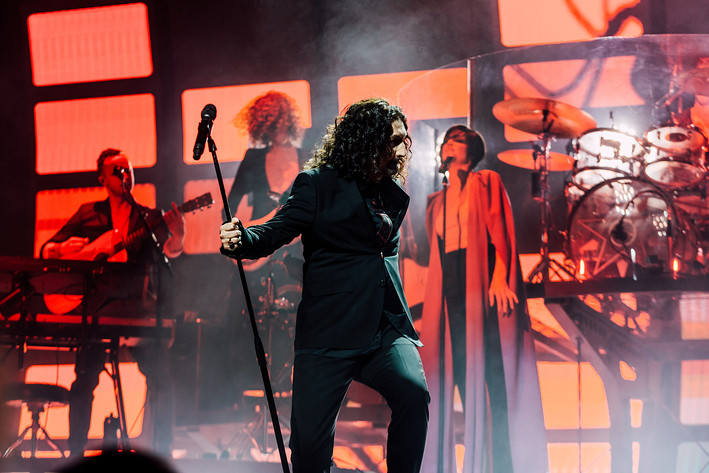 2018-03-09 - Thomas Di Leva tolkar Bowie från Hamburger Börs, Stockholm