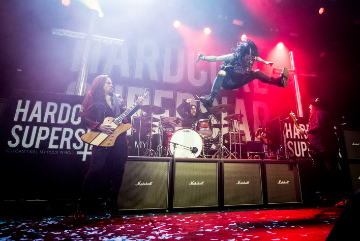 2018-03-23 - Hardcore Superstar från Lisebergshallen, Göteborg