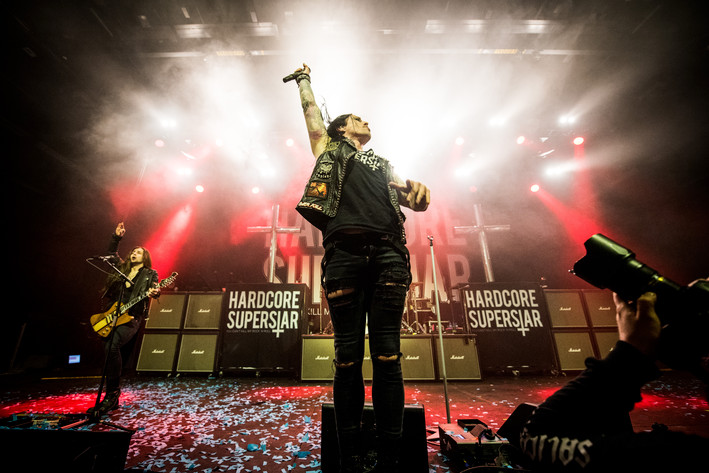 2018-03-23 - Hardcore Superstar från Lisebergshallen, Göteborg