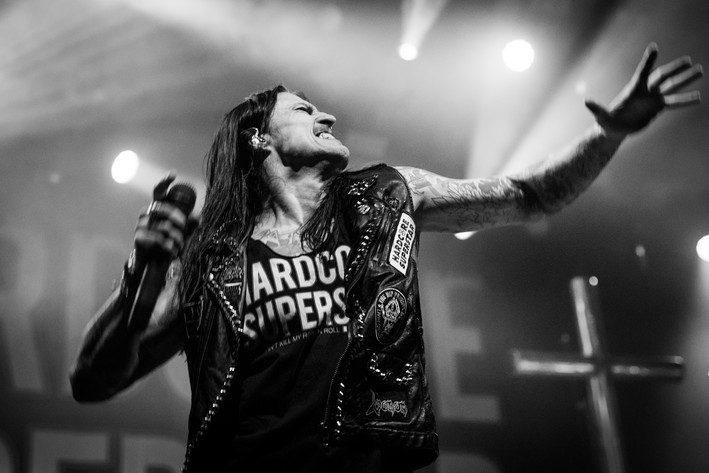 2018-03-23 - Hardcore Superstar från Lisebergshallen, Göteborg