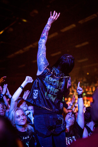 2018-03-23 - Hardcore Superstar från Lisebergshallen, Göteborg