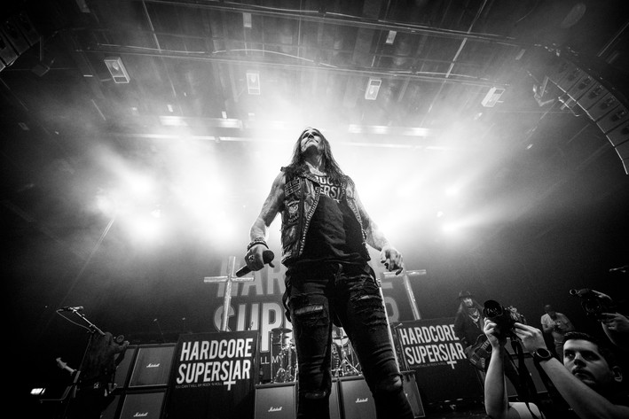 2018-03-23 - Hardcore Superstar från Lisebergshallen, Göteborg