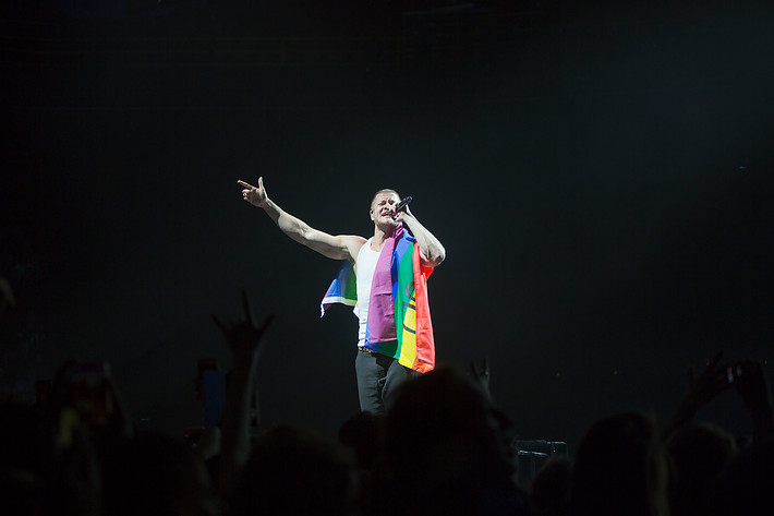 2018-04-26 - Imagine Dragons från Globen, Stockholm