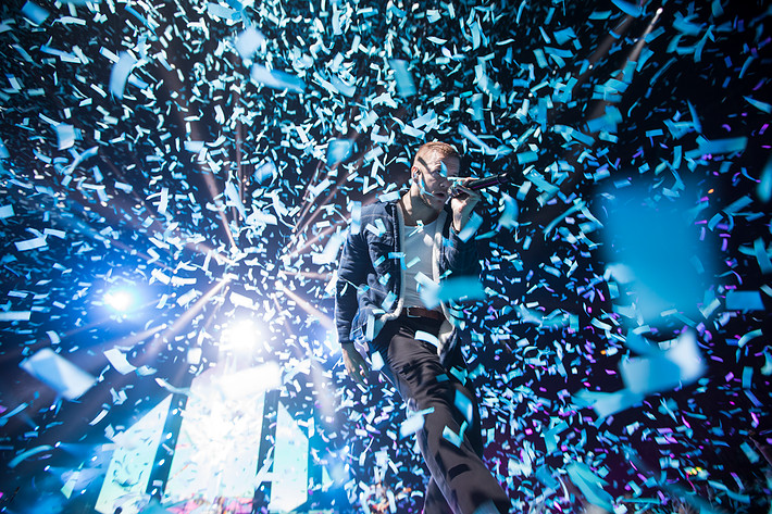 2018-04-26 - Imagine Dragons från Globen, Stockholm
