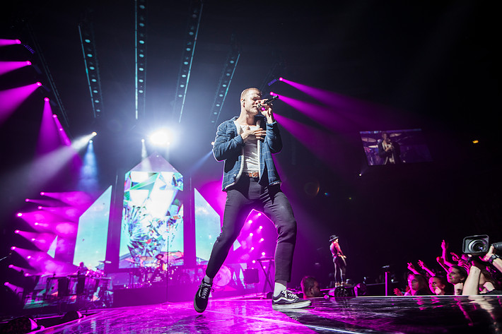 2018-04-26 - Imagine Dragons från Globen, Stockholm