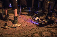 2018-05-20 - Fred Frith, Susana Santos Silva och Sten Sandell från Rönnells, Stockholm