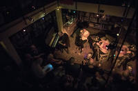 2018-05-20 - Fred Frith, Susana Santos Silva och Sten Sandell från Rönnells, Stockholm