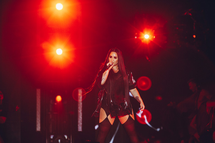 2018-06-02 - Demi Lovato från Annexet, Stockholm