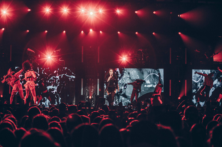 2018-06-02 - Demi Lovato från Annexet, Stockholm