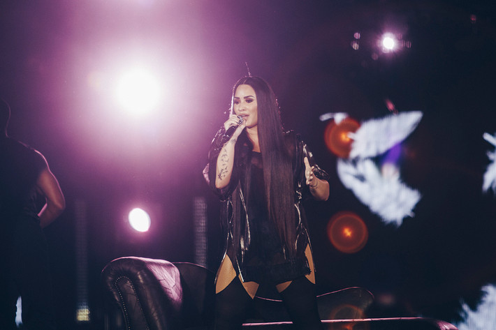 2018-06-02 - Demi Lovato från Annexet, Stockholm