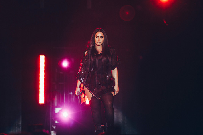 2018-06-02 - Demi Lovato från Annexet, Stockholm
