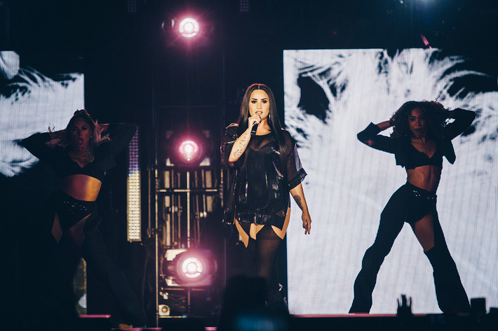 2018-06-02 - Demi Lovato från Annexet, Stockholm