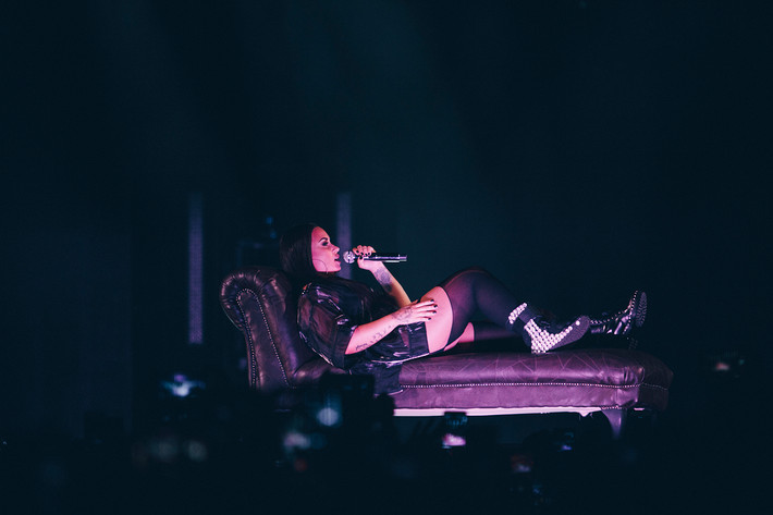 2018-06-02 - Demi Lovato från Annexet, Stockholm