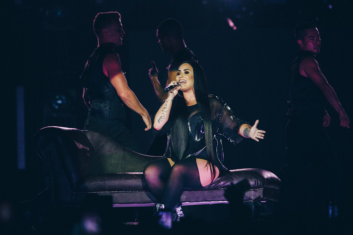 2018-06-02 - Demi Lovato från Annexet, Stockholm