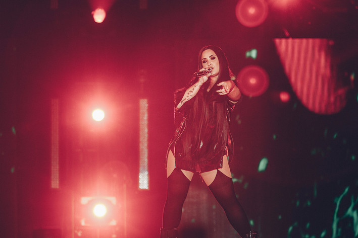 2018-06-02 - Demi Lovato från Annexet, Stockholm