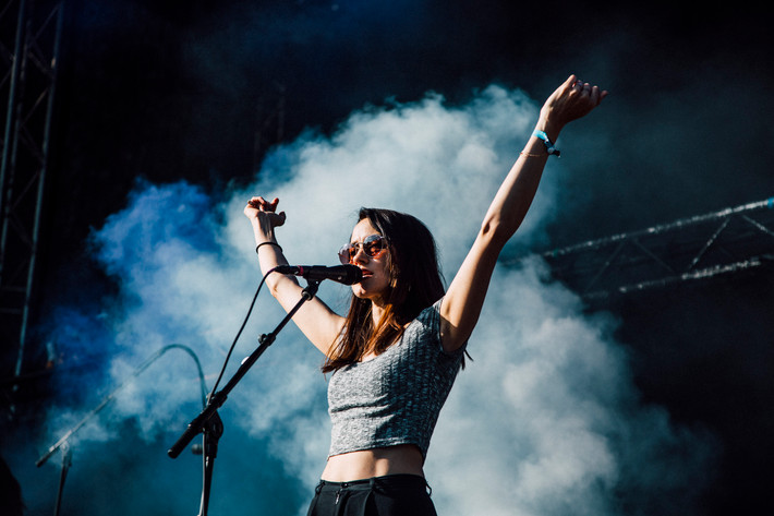 2018-06-06 - Warpaint från Garden Festival, Göteborg