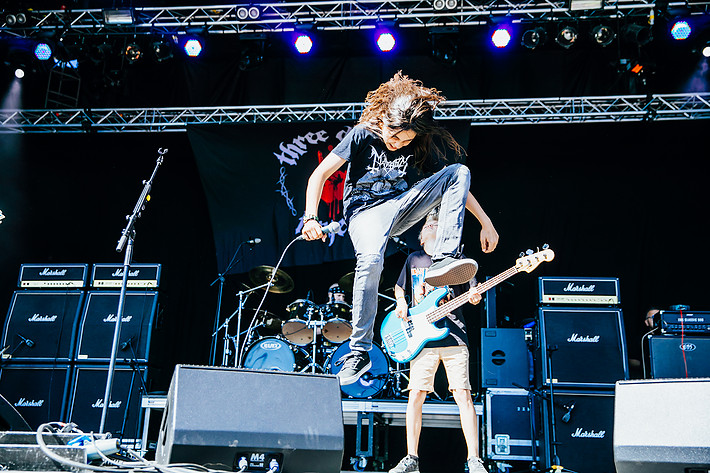 2018-06-06 - Three Dead Fingers från Sweden Rock Festival, Sölvesborg