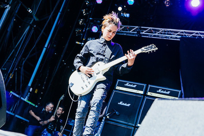 2018-06-06 - Three Dead Fingers från Sweden Rock Festival, Sölvesborg