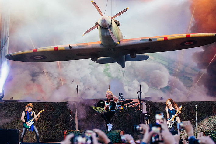 2018-06-07 - Iron Maiden från Sweden Rock Festival, Sölvesborg