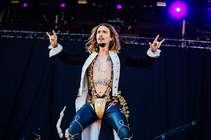 2018-06-08 - The Darkness från Sweden Rock Festival, Sölvesborg