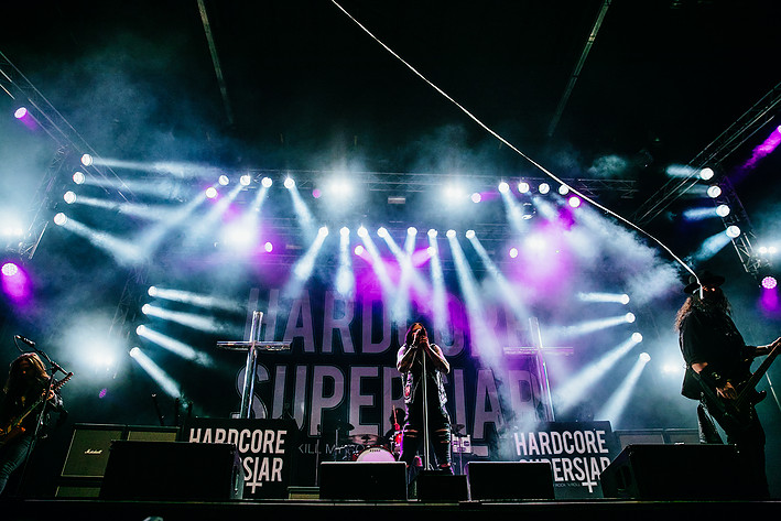 2018-06-06 - Hardcore Superstar från Sweden Rock Festival, Sölvesborg