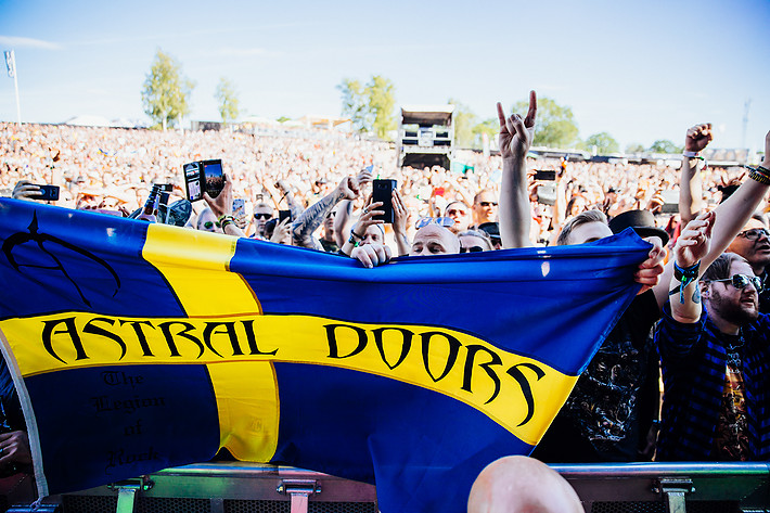 2018-06-06 - Astral Doors från Sweden Rock Festival, Sölvesborg